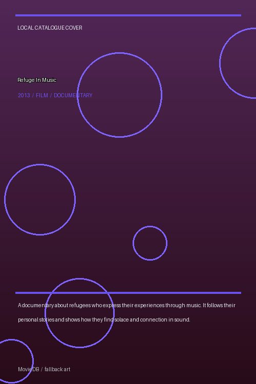 Refuge In Music poster