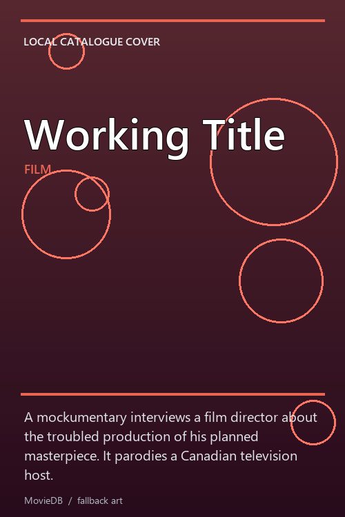 Working Title poster