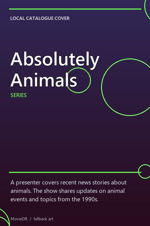 Absolutely Animals poster