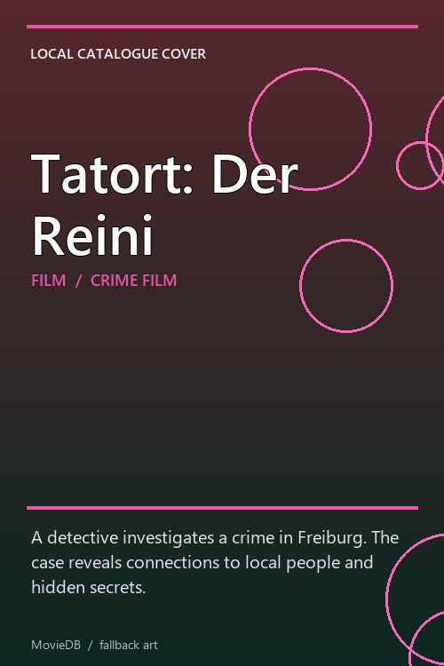 Tatort: Der Reini poster
