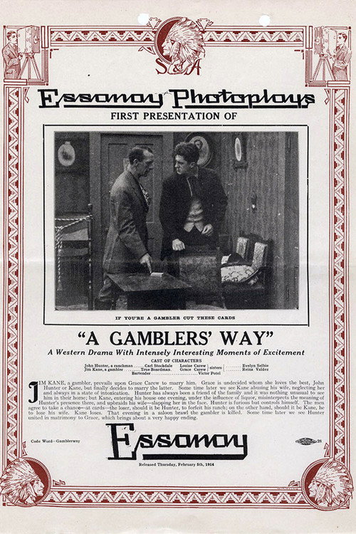 A Gambler's Way poster