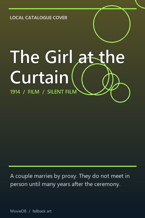 The Girl at the Curtain poster