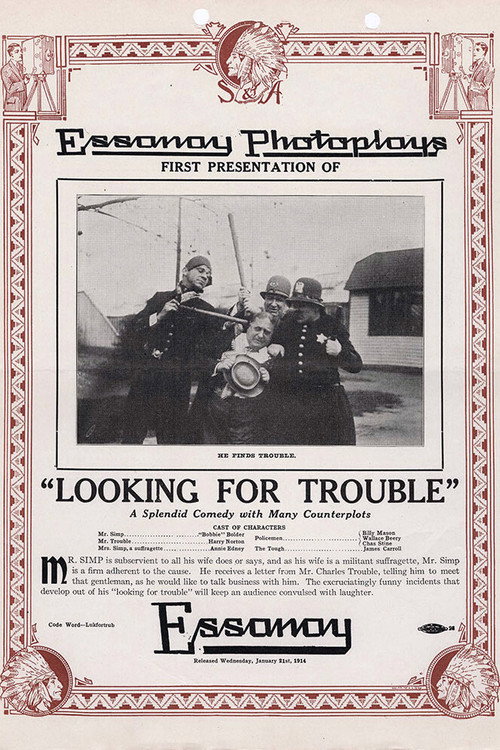 Looking for Trouble poster