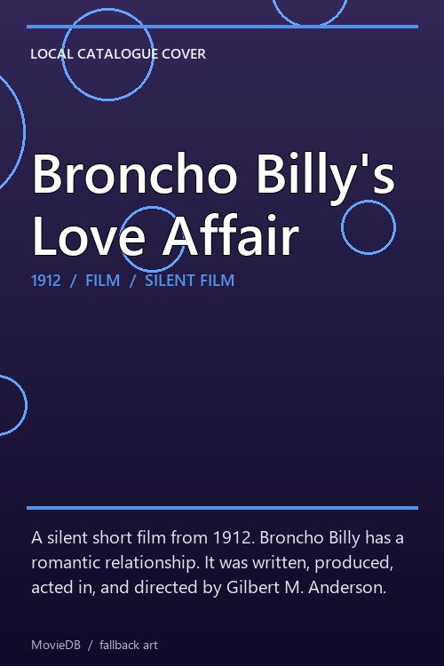 Broncho Billy's Love Affair poster