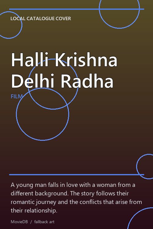 Halli Krishna Delhi Radha poster