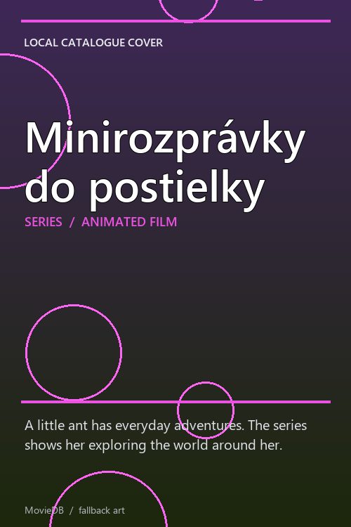 Minirozprávky do postielky poster