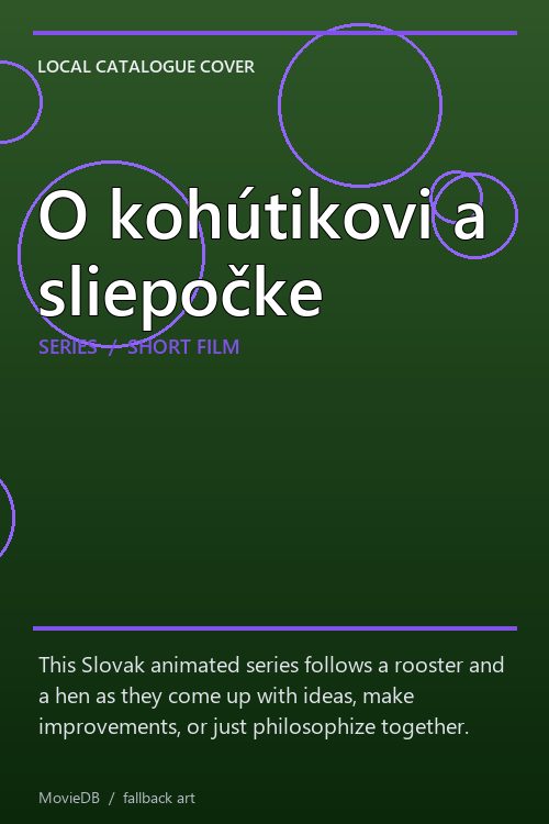 O kohútikovi a sliepočke poster