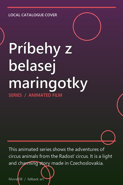 Príbehy z belasej maringotky poster