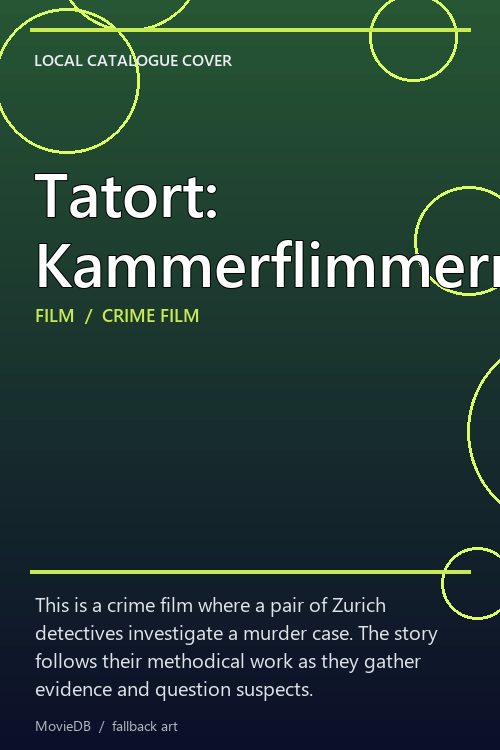 Tatort: Kammerflimmern poster
