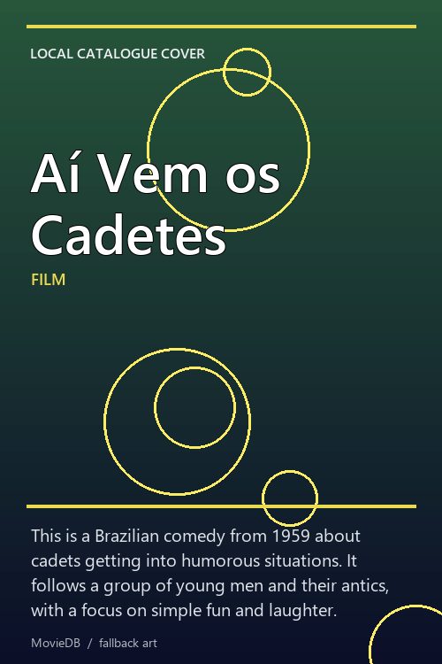 Aí Vem os Cadetes poster