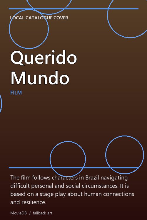 Querido Mundo poster