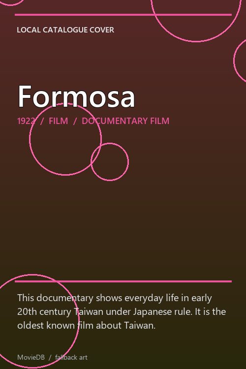 Formosa poster