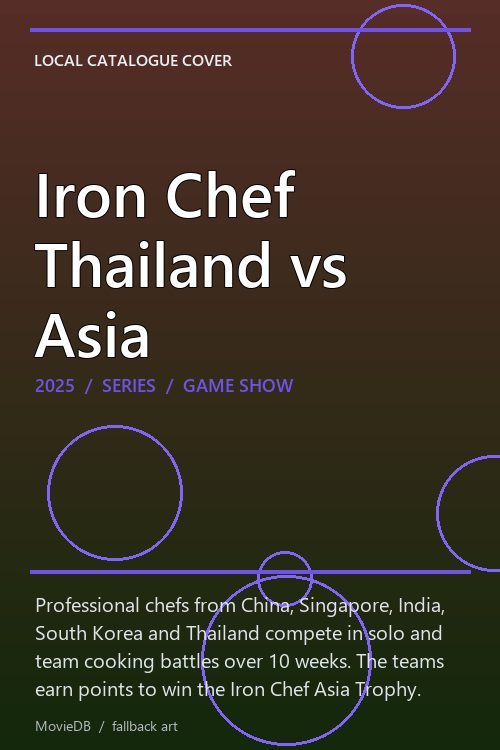 Iron Chef Thailand vs Asia poster