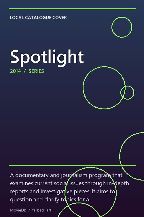 Spotlight poster