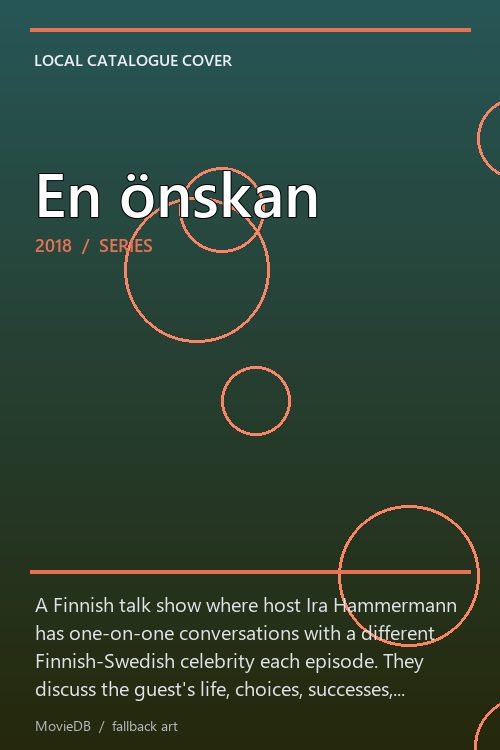 En önskan poster