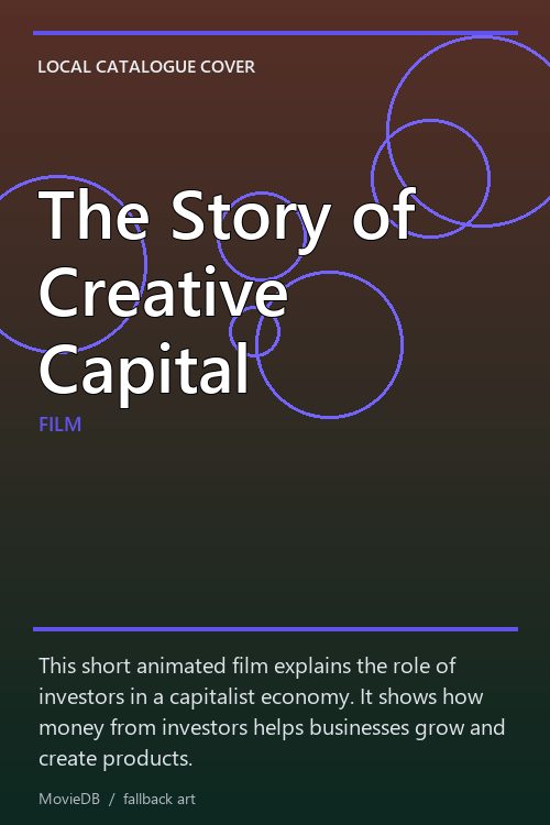 The Story of Creative Capital poster