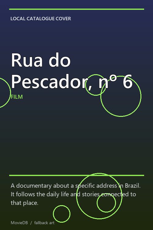 Rua do Pescador, nº 6 poster