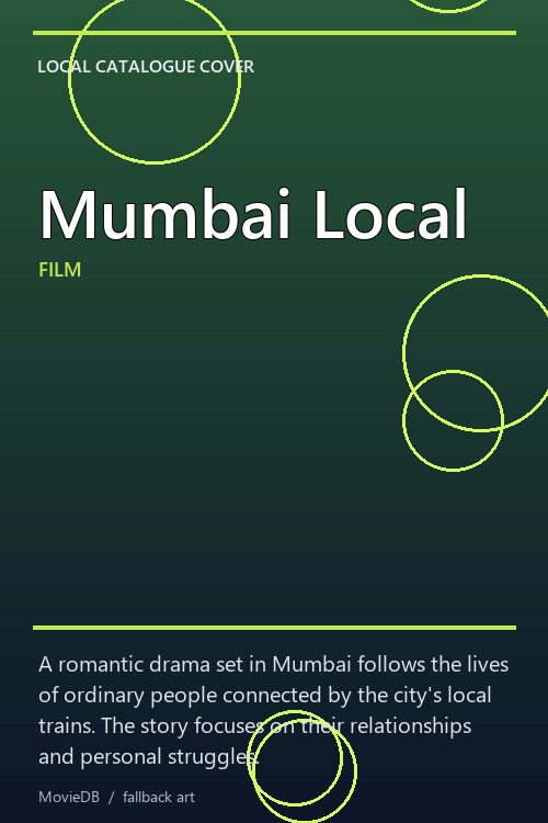 Mumbai Local poster