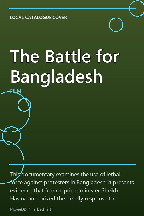 The Battle for Bangladesh poster