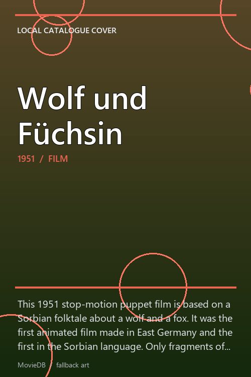 Wolf und Füchsin poster