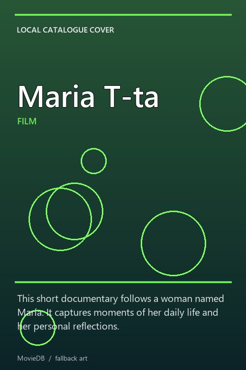 Maria T-ta poster