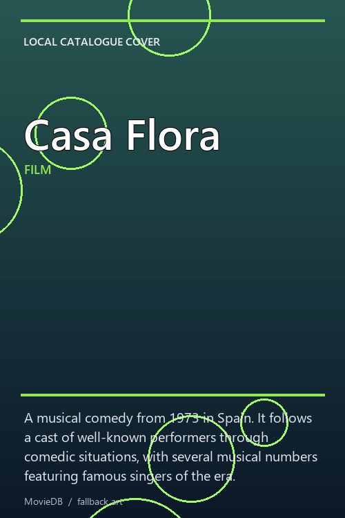 Casa Flora poster