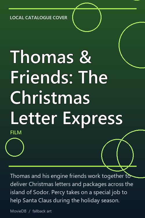 Thomas & Friends: The Christmas Letter Express poster