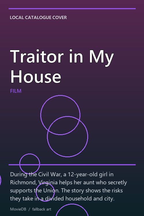 Traitor in My House poster