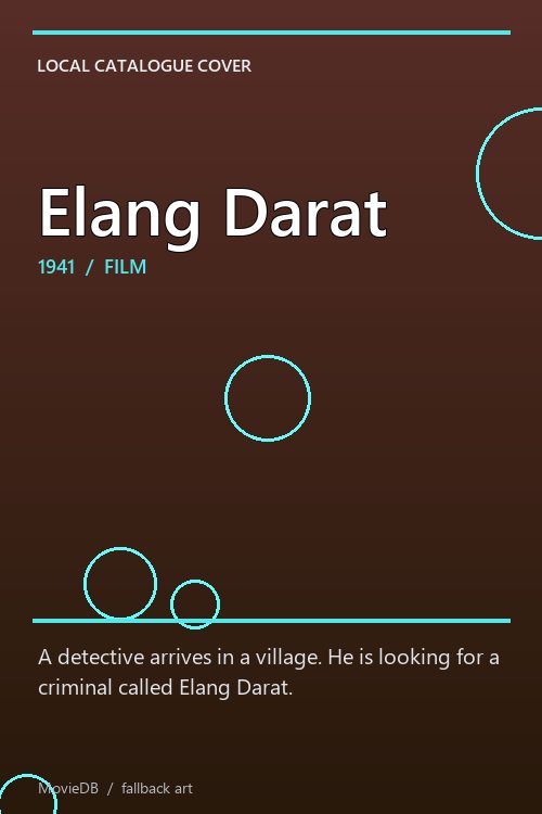 Elang Darat poster