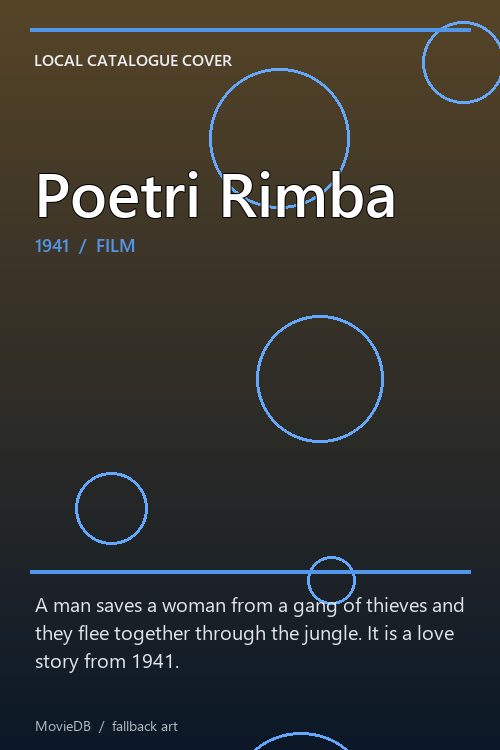 Poetri Rimba poster