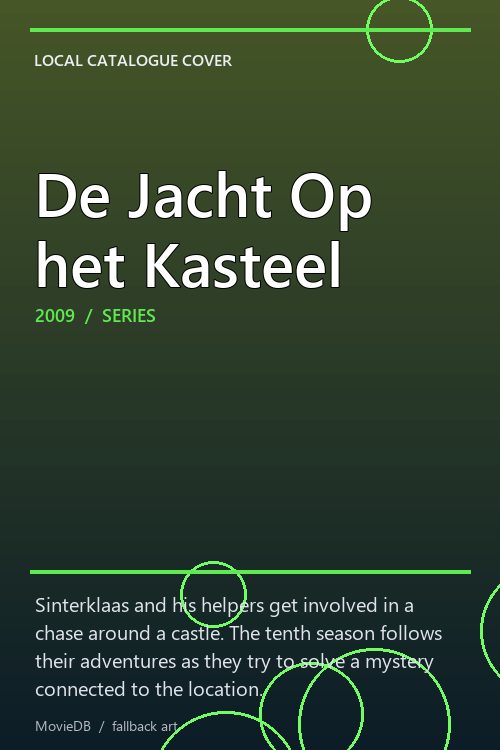 De Jacht Op het Kasteel poster