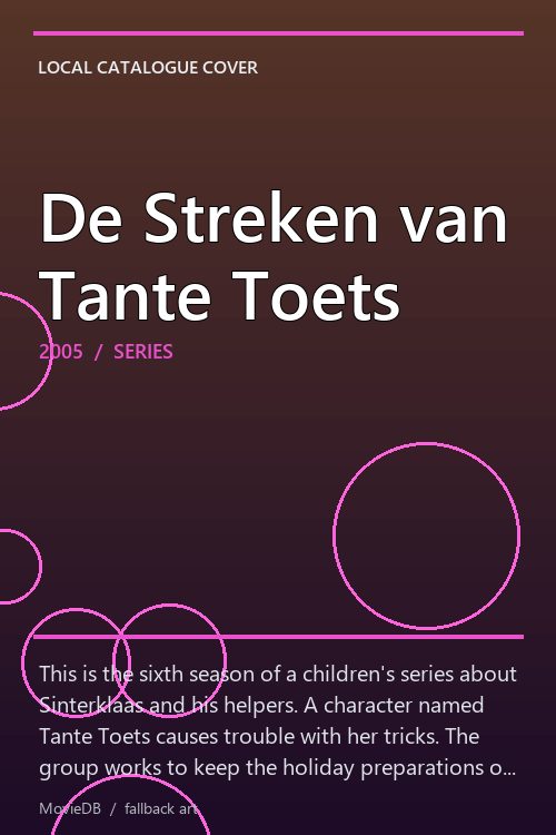 De Streken van Tante Toets poster