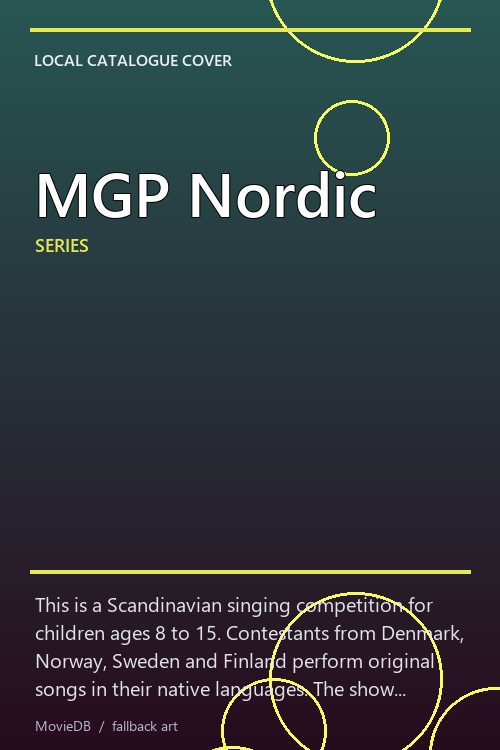 MGP Nordic poster