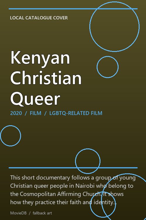 Kenyan Christian Queer poster