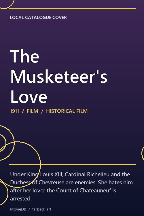 The Musketeer's Love poster