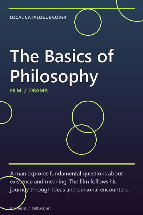 The Basics of Philosophy poster