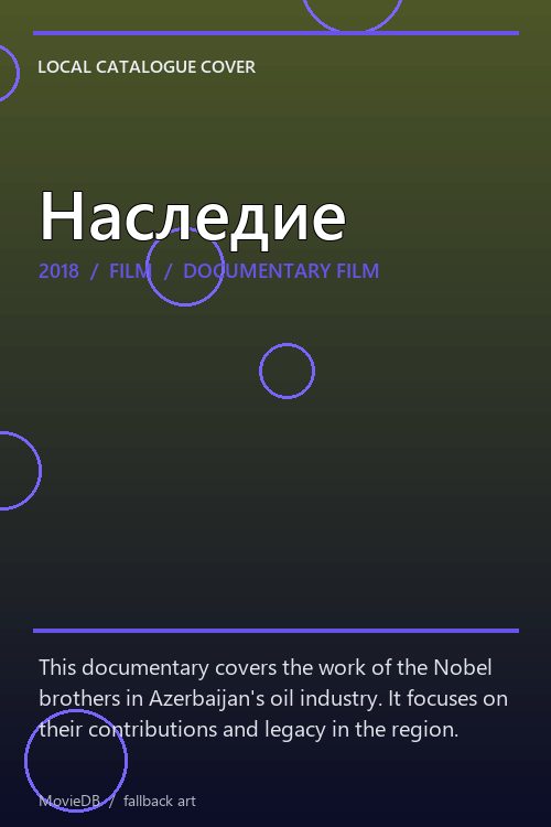 Наследие poster