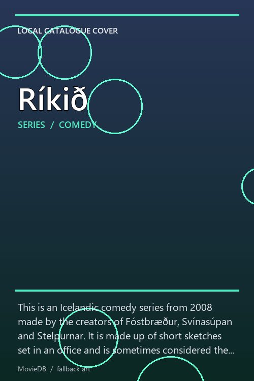 Ríkið poster