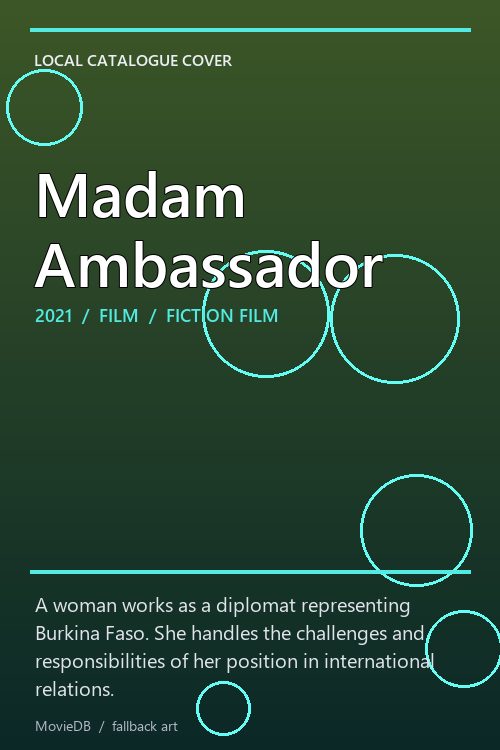 Madam Ambassador poster
