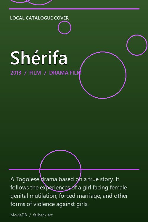Shérifa poster