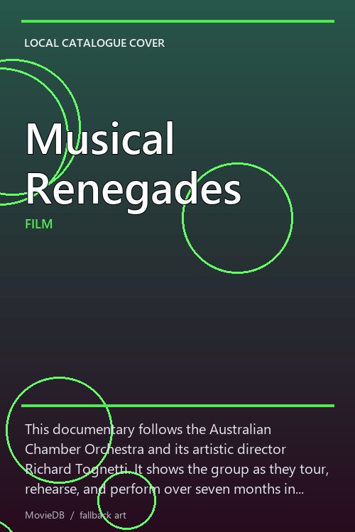 Musical Renegades poster