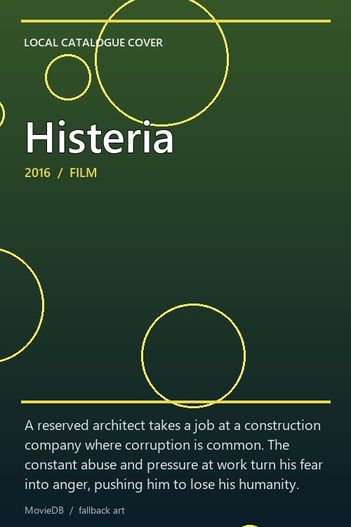 Histeria poster