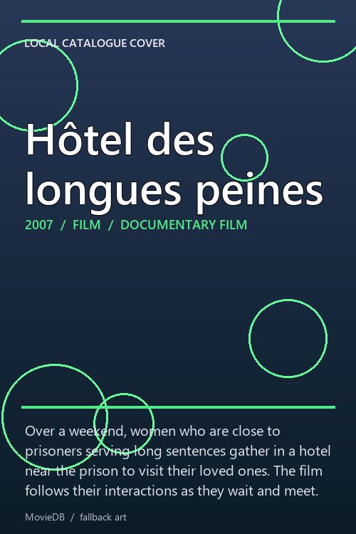 Hôtel des longues peines poster
