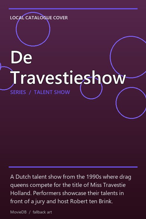 De Travestieshow poster