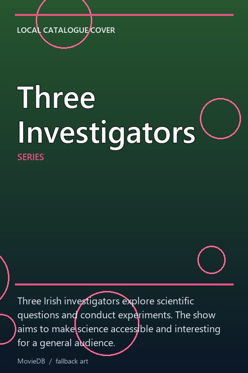 Three Investigators poster