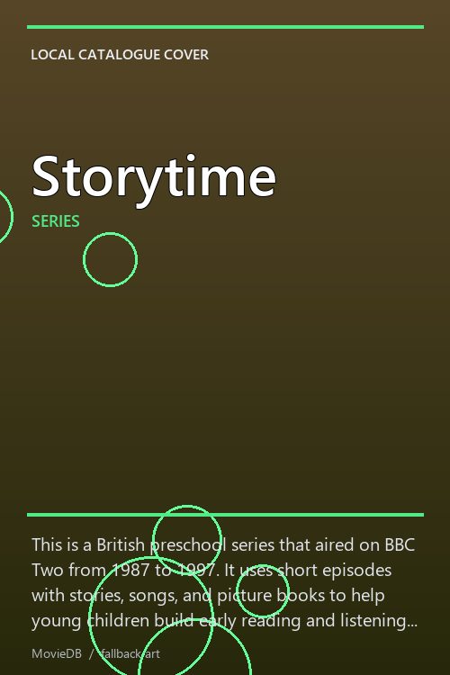Storytime poster