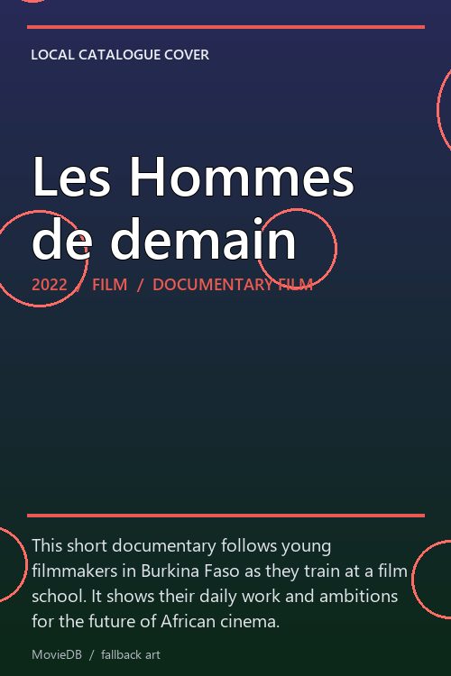 Les Hommes de demain poster