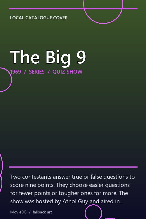 The Big 9 poster