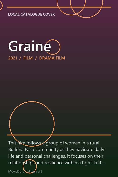 Graine poster