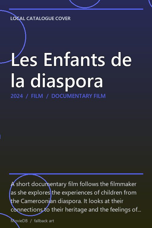 Les Enfants de la diaspora poster